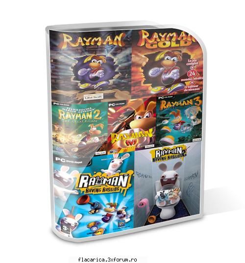 [df] anthology rayman 7-in-1 about the game: adventures computer character rayman will soon turn