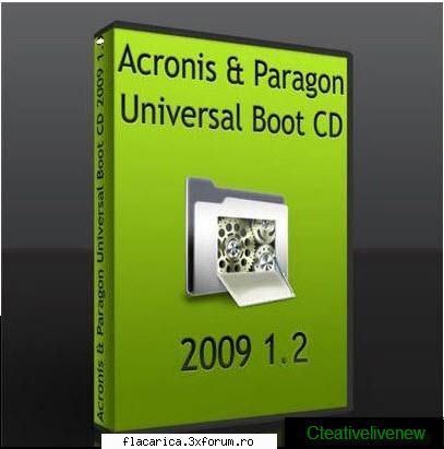 Acronis & Paragon Ultimate Boot CD 2009 - Acronis & Paragon Ultimate Boot CD 2009 v1.2 - New Softwarez