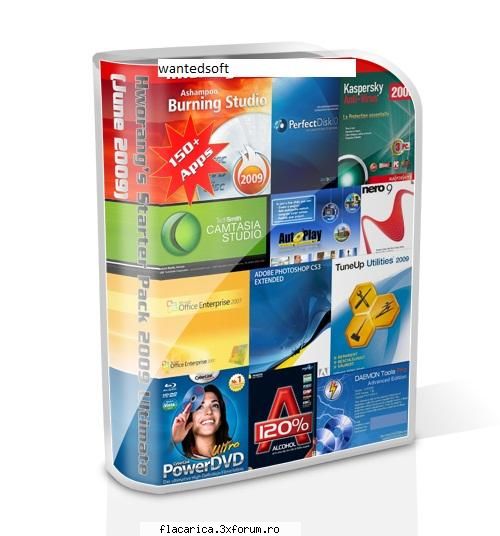 Starter Pack 2009 Ultimate (June 2009) - Includes: Audio Winamp 5.5 Virtual DJ 5.2 Media - New Softwarez