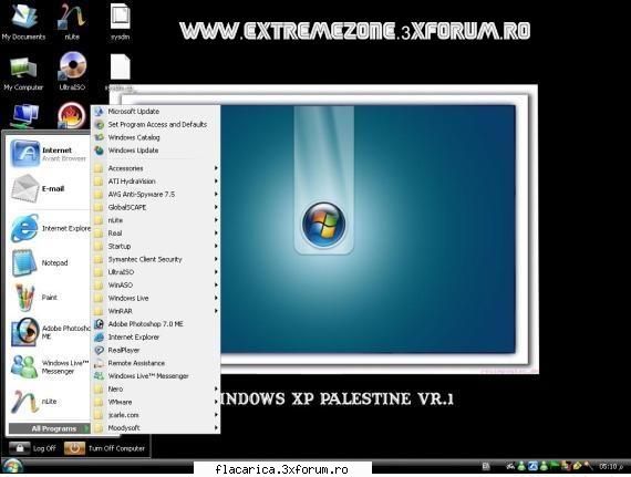 Windows XP Palestine 1.2 - Code: Password: napoleon_tq - O.E.M Colection